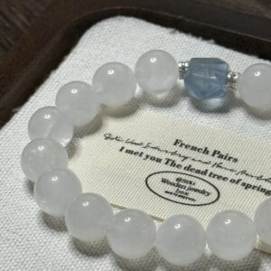 Thạch Anh Ưu Linh Trắng - White Phantom Quartz